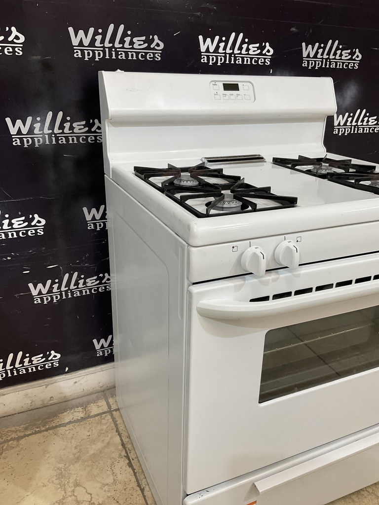 Frigidaire Used Natural Gas Stove 30inches (White) 