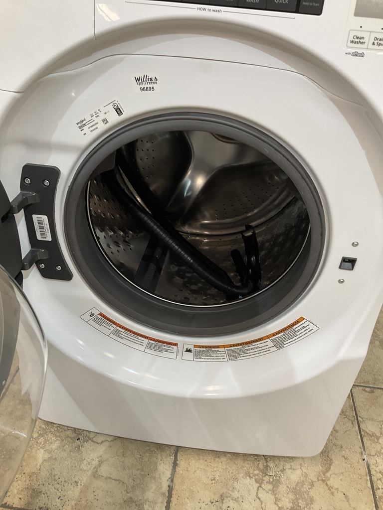 Whirlpool Used Washer Front-load 27inches (White) 