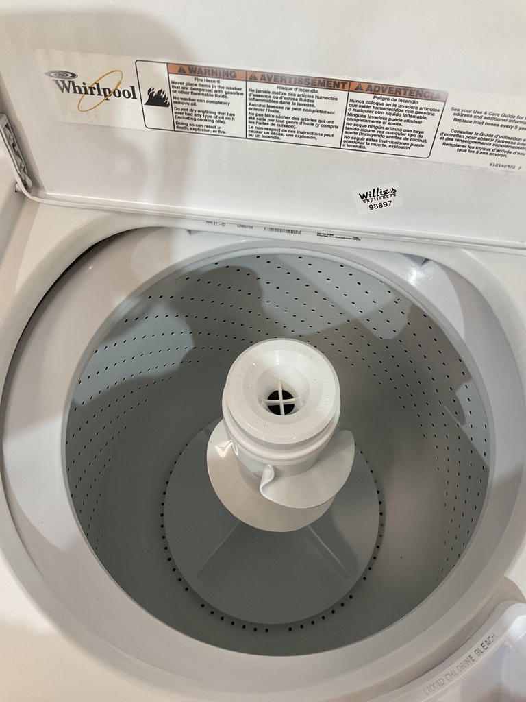 Whirlpool Used Washer Top-load 27inches (White) 