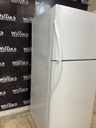 Frigidaire Used Refrigerator Top and Bottom 30x68 1/2” (White) 