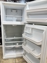 Frigidaire Used Refrigerator Top and Bottom 30x68 1/2” (White) 
