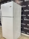 Frigidaire Used Refrigerator Top and Bottom 30x68 1/2” (White) 