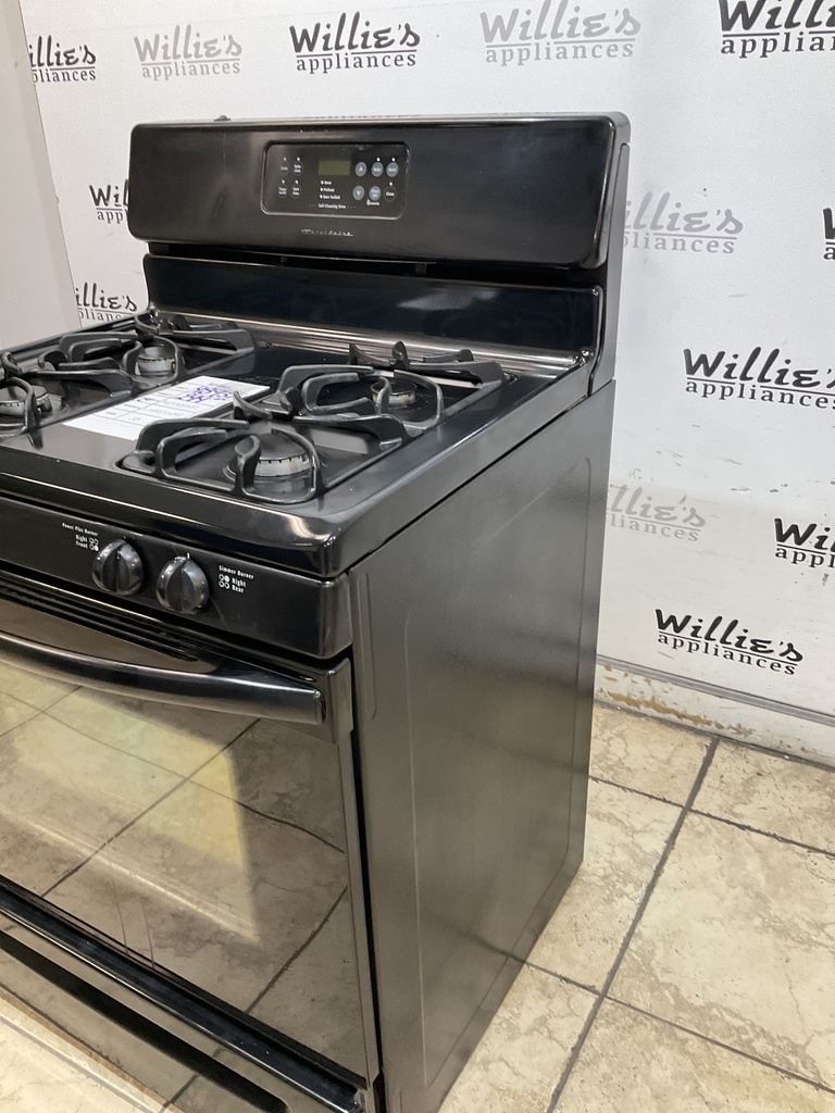 Frigidaire Used Natural Gas Stove 30inches (Black) 