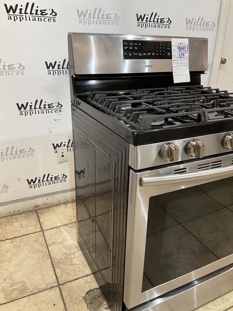 Samsung Used Natural Gas Stove 30inches (Stainless Steel) 