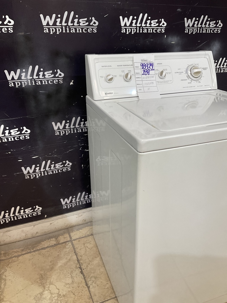 Kenmore Used Washer Top-load 27inches (White) 