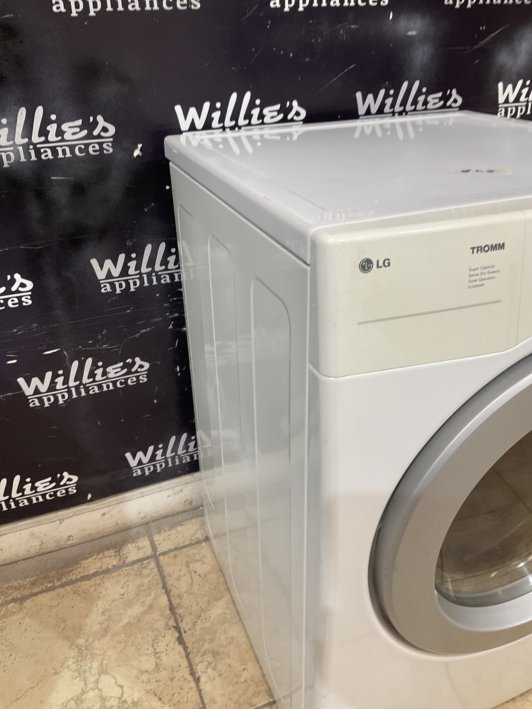 Lg Used Natural Gas Dryer 27inches (White) 