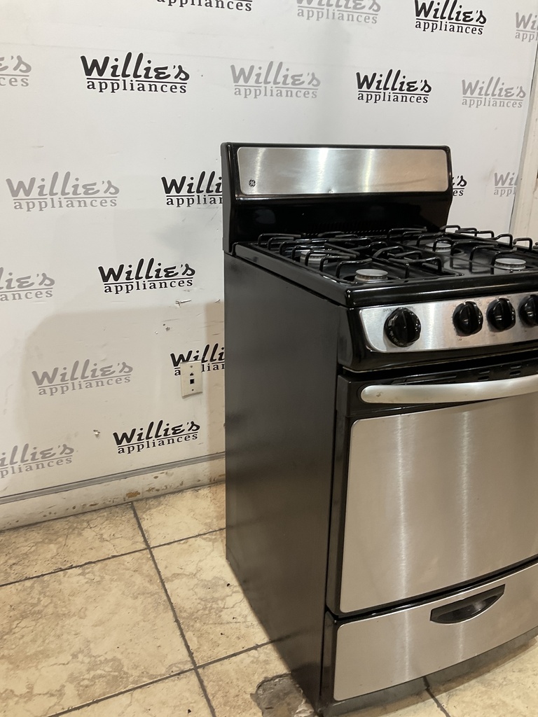 Ge Used Natural Gas Stove 24inches (Stainless Steel) 