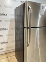 Frigidaire Used Refrigerator Top and Bottom 30x65 1/2” (Stainless Steel) 