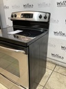 Ge Used Electric Stove 220volts (49/50 AMP) 30inches {4 prong} (Stainless Steel) 