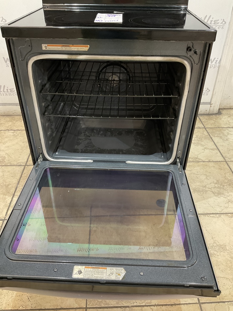 Whirlpool Used Electric Stove 220volts (40/50 AMP) 30inches {no cord} (Stainless Steel) 