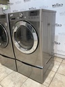 Lg Used Natural Gas Set Washer/Dryer Front-load 27inches (Grey) 