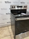 Whirlpool Used Electric Stove 220volts (40/50 AMP) 30inches {no cord} (Stainless Steel) 