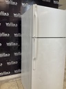 Ge Used Refrigerator Top and Bottom 28x67 (White) 