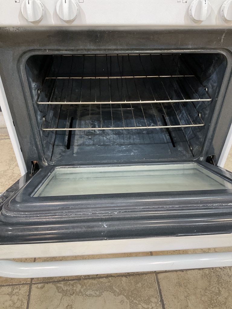 Frigidaire Used Natural Gas Stove 30inches (White) 