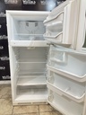 Frigidaire Used Refrigerator Top and Bottom 28x64 1/2 (White) 