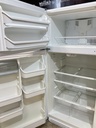 Frigidaire Used Refrigerator Top and Bottom 30x65 1/2” (White) 