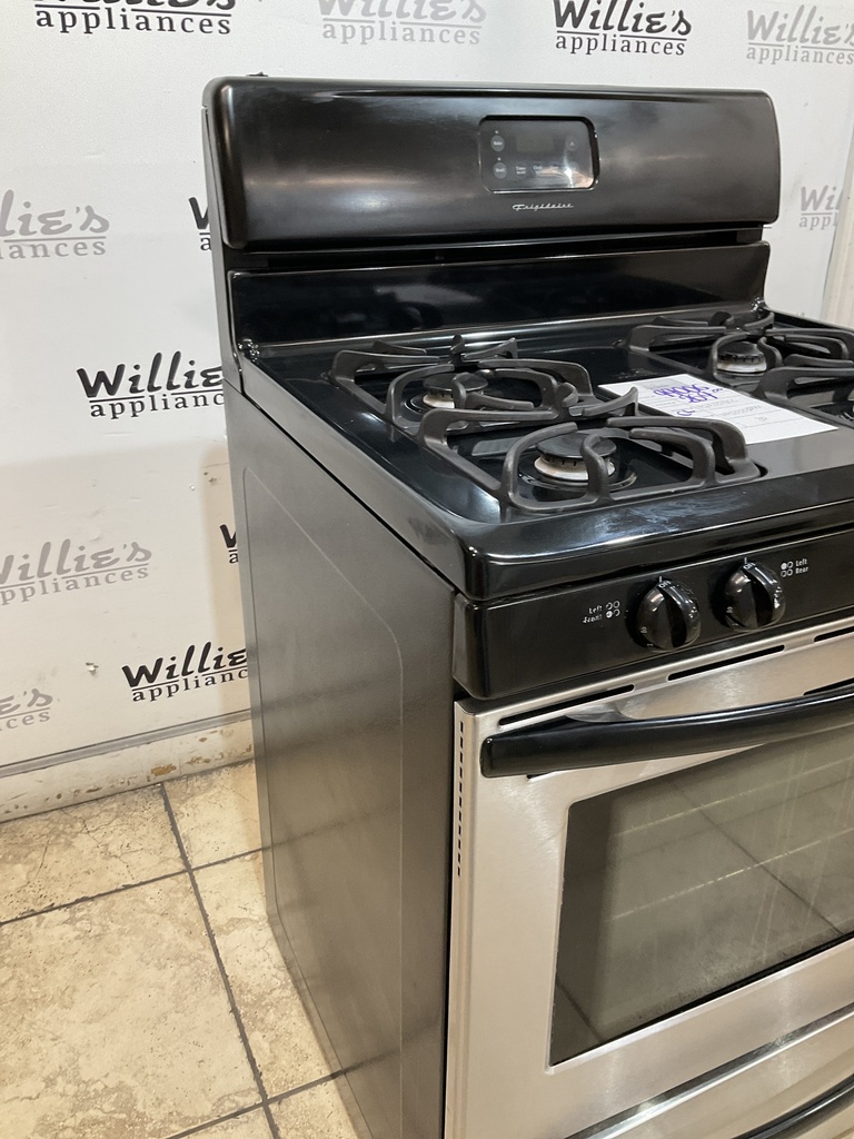 Frigidaire Used Natural Gas Stove 30inches (Stainless Steel) 