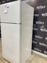 Hotpoint Used Refrigerator Top and Bottom 28x66 1/2” (White) 