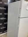 Hotpoint Used Refrigerator Top and Bottom 28x66 1/2” (White) 