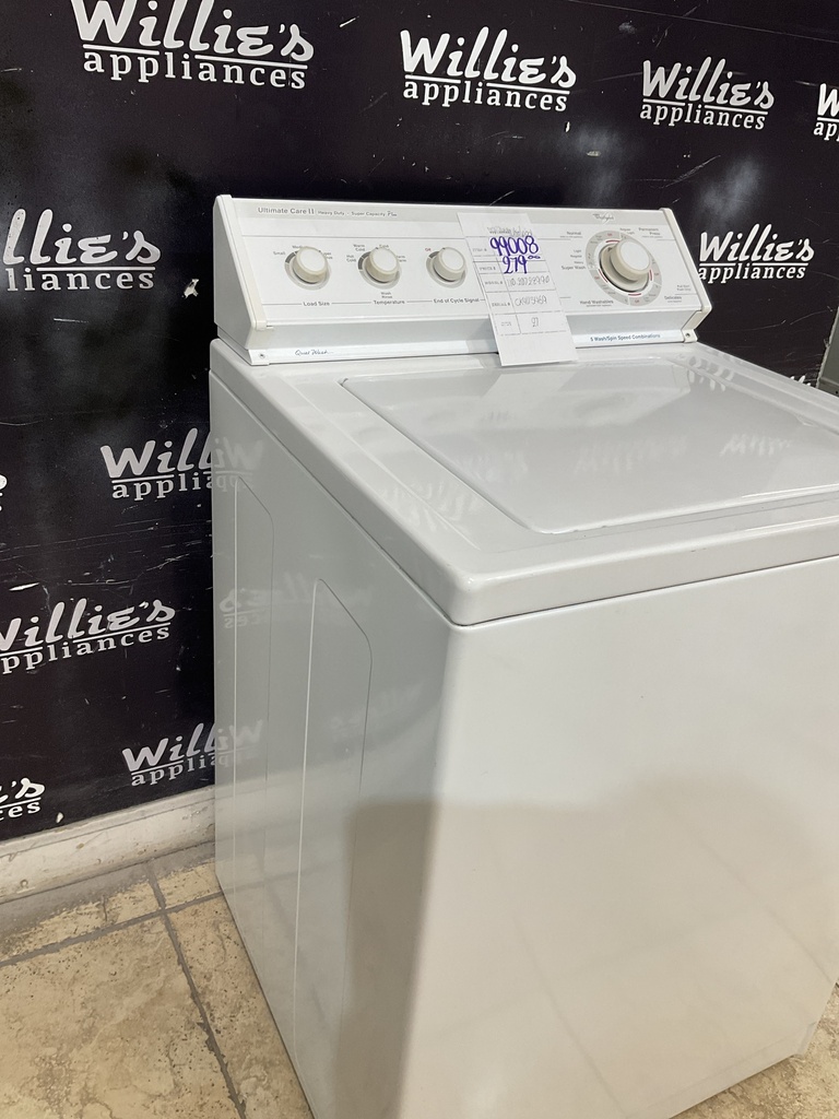 Whirlpool Used Washer Top-load 27inches (White) 