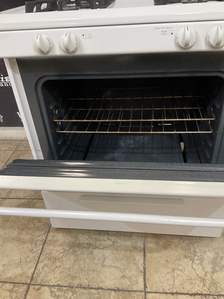 Tappan Used Natural Gas Stove 30inches (White) 