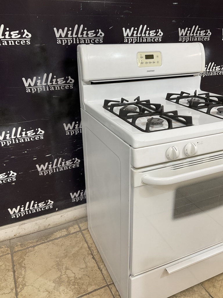 Tappan Used Natural Gas Stove 30inches (White) 