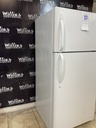 Frigidaire Used Refrigerator Top and Bottom 30x65 1/2” (White) 