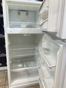Frigidaire Used Refrigerator Top and Bottom 30x65 1/2” (White) 