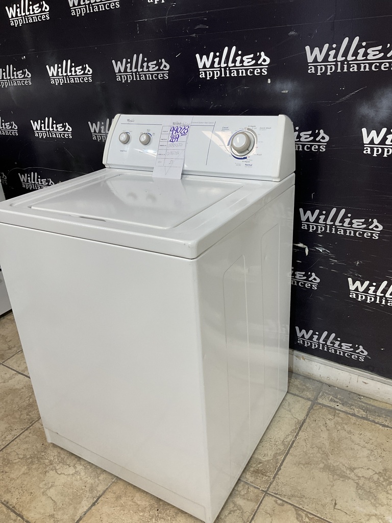 Whirlpool Used Washer Top-load 27inches (White) 
