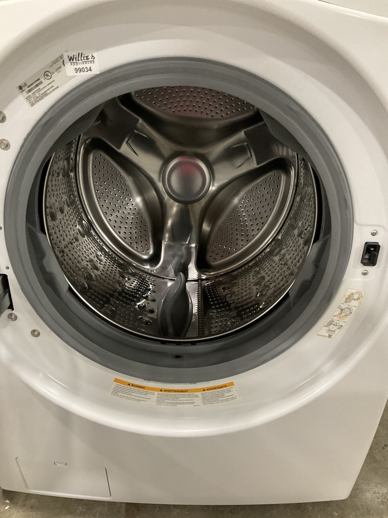 Lg Used Washer Front-load 27inches (White) 