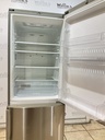Ge Use Refrigerator Top and Bottom Mount Counter Depth 24x70 1/2” (Stainless Steel) 