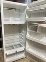Ge Used Refrigerator Top and Bottom 28x64 1/2” (White)