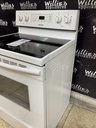 Samsung Used Electric Stove 220volts (40/50 AMP) 30inches {no cord} (White) 
