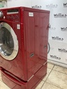 Lg Used Washer Front-load 27inches (Red) 