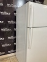 Ge Used Refrigerator Top and Bottom 28x64 (white) 