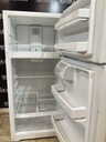 Ge Used Refrigerator Top and Bottom 28x64 (white) 