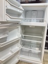 Frigidaire Used Refrigerator Top and Bottom 30x65 1/2” (White) 