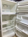 White Westinghouse Used Refrigerator Top and Bottom 30x65 1/2” (White) 