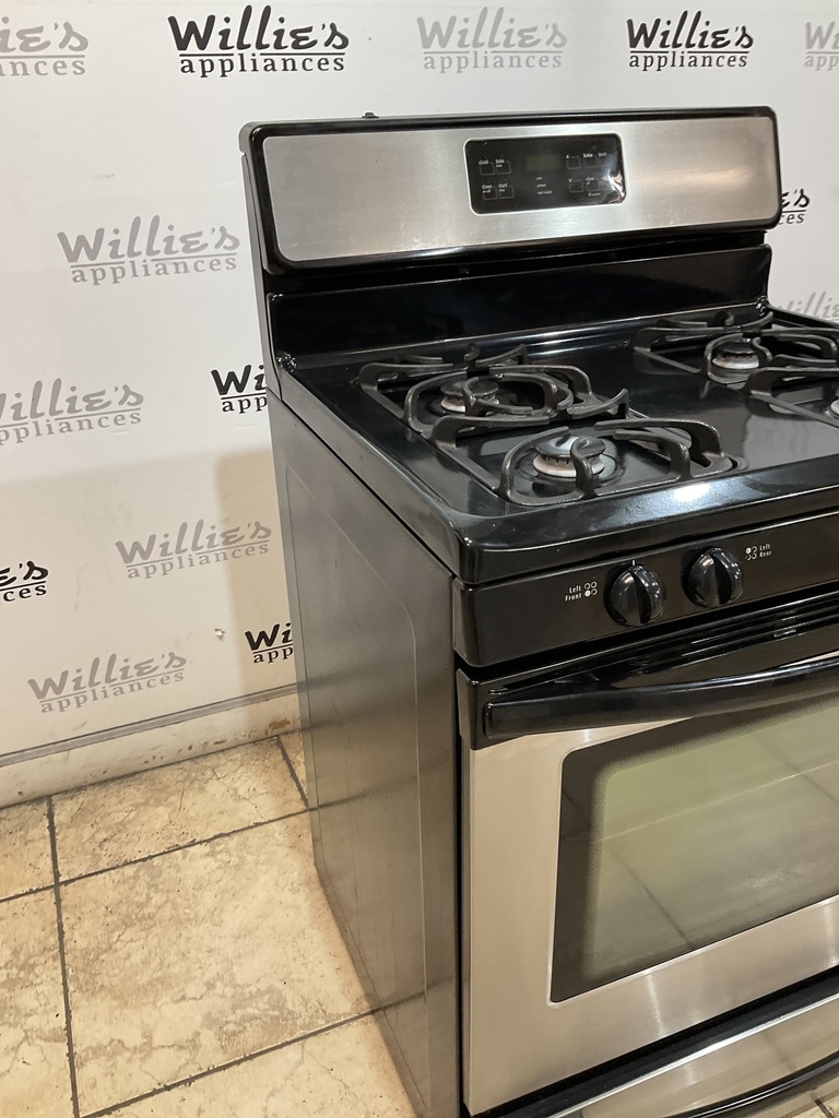 Frigidaire Used Natural Gas Stove 30inches (Stainless Steel) 