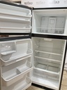Frigidaire Used Refrigerator Top and Bottom 28x64 1/2” (Stainless Steel) 