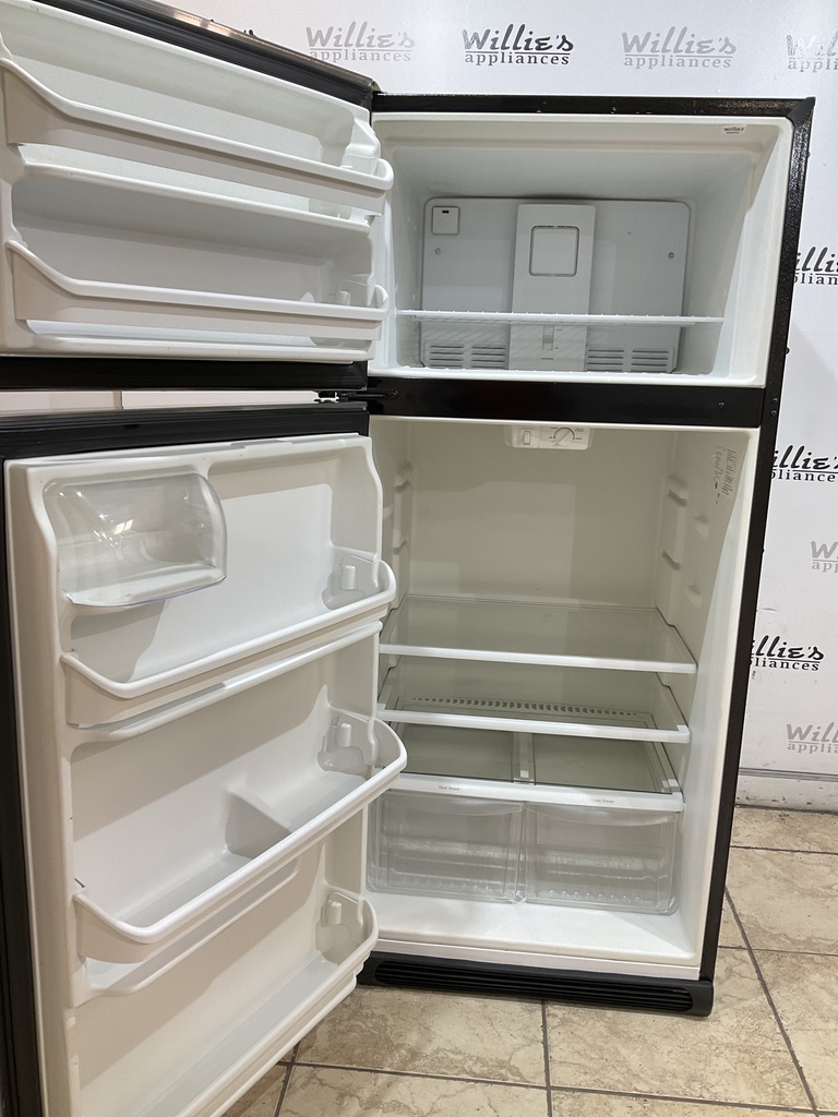 Frigidaire Used Refrigerator Top and Bottom 30x65 1/2” (Stainless Steel) 