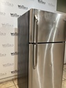 Frigidaire Used Refrigerator Top and Bottom 30x65 1/2” (Stainless Steel)