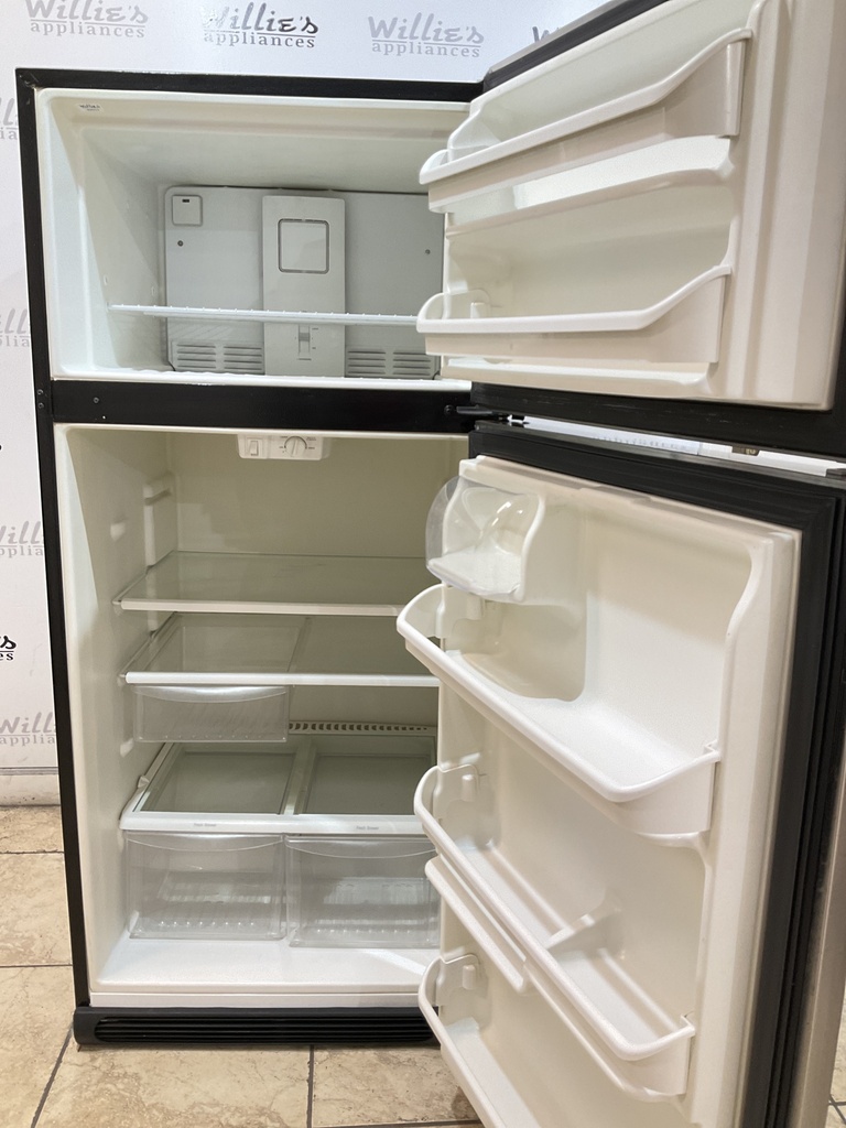 Frigidaire Used Refrigerator Top and Bottom 30x65 1/2” (Stainless Steel)