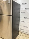 Frigidaire Used Refrigerator Top and Bottom 30x65 1/2” (Stainless Steel)
