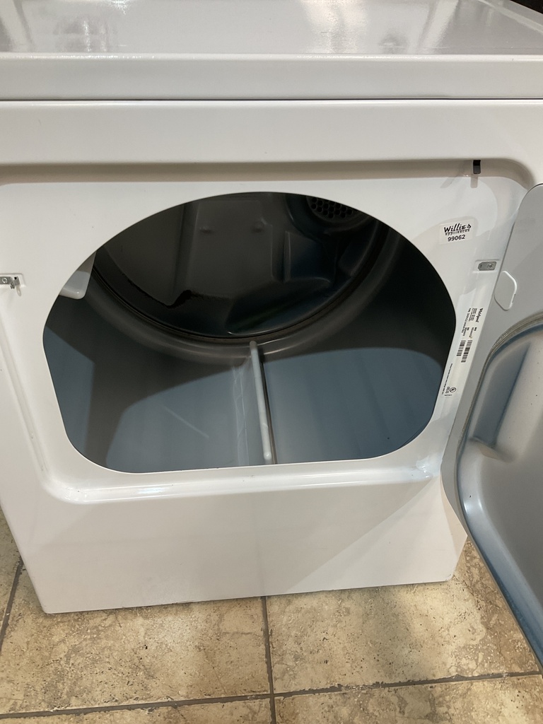 Whirlpool Used Electric Dryer 220volts (30 AMP) 29inches {no cord} (White) 