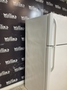 Frigidaire Used Refrigerator Top and Bottom 30x65 1/2’ (White) 