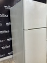 Ge Used Refrigerator Top and Bottom 30x66 1/2” (Bisque) 