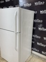 Frigidaire Used Refrigerator Top and Bottom 28x59 1/2” (White) 