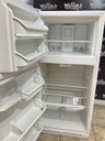 Frigidaire Used Refrigerator Top and Bottom 28x59 1/2” (White) 