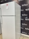 Ge Used Refrigerator Top and Bottom 28x67 (White) 